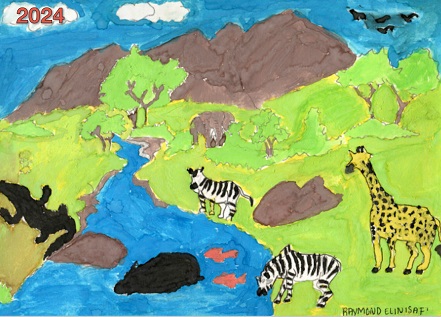 Kooperation mit unserer Partnerschule in Tanzania - Jahreskalender 2024