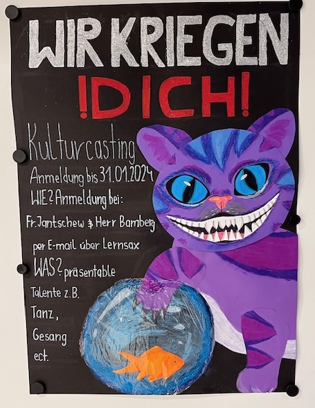 Achtung - Kulturcasting - Anmeldetermin 31.01!